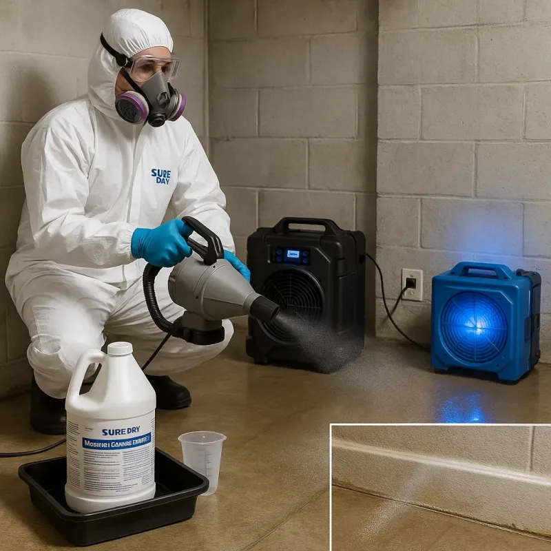 Sanitization and Odor Removal process in Horse Cave, KY