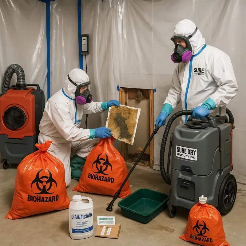 Contaminated Water Handling Protocols process in Horse Cave, KY